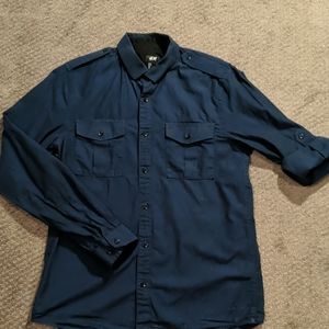 H&M blue shirt